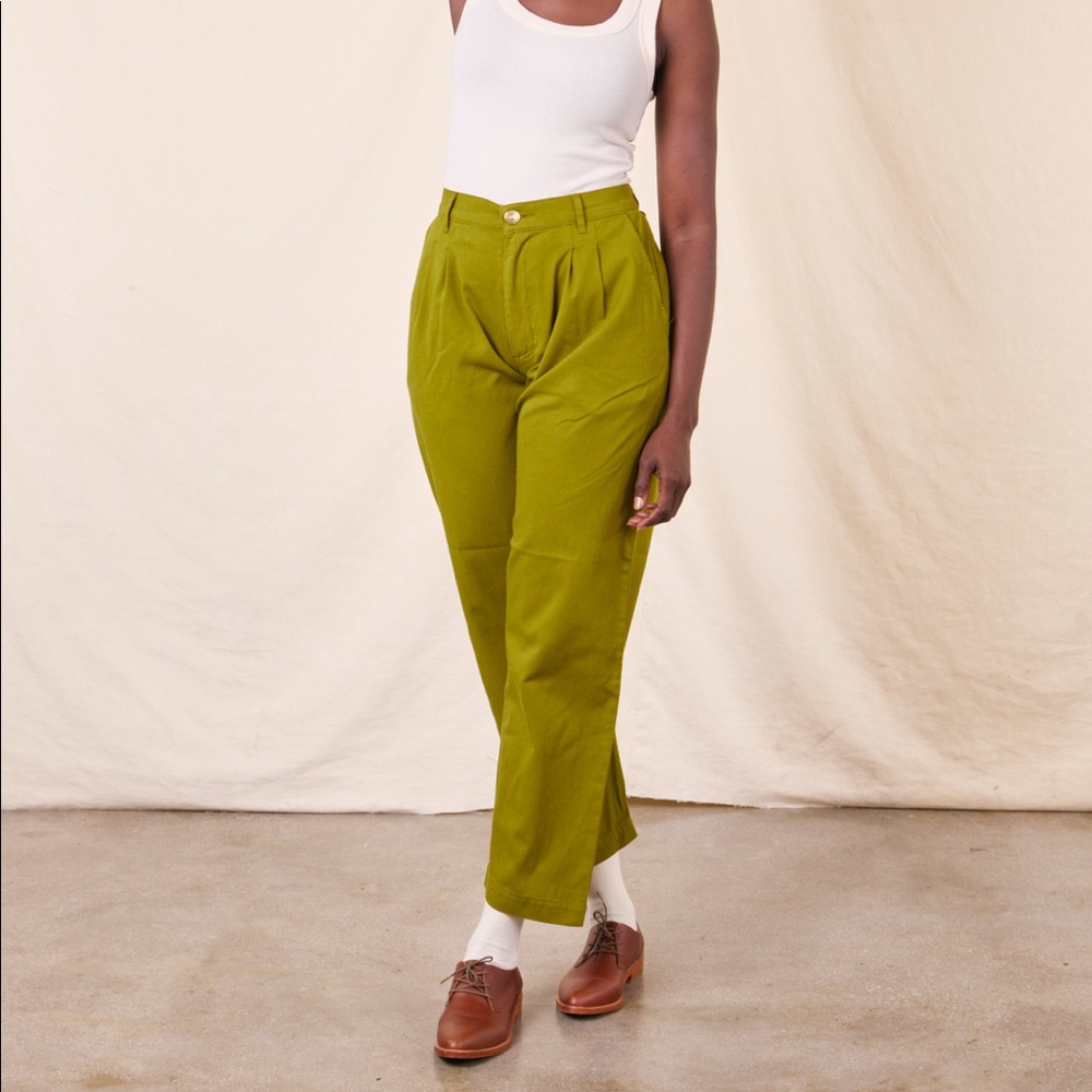 Big Bud Press Trousers olive green XS petite